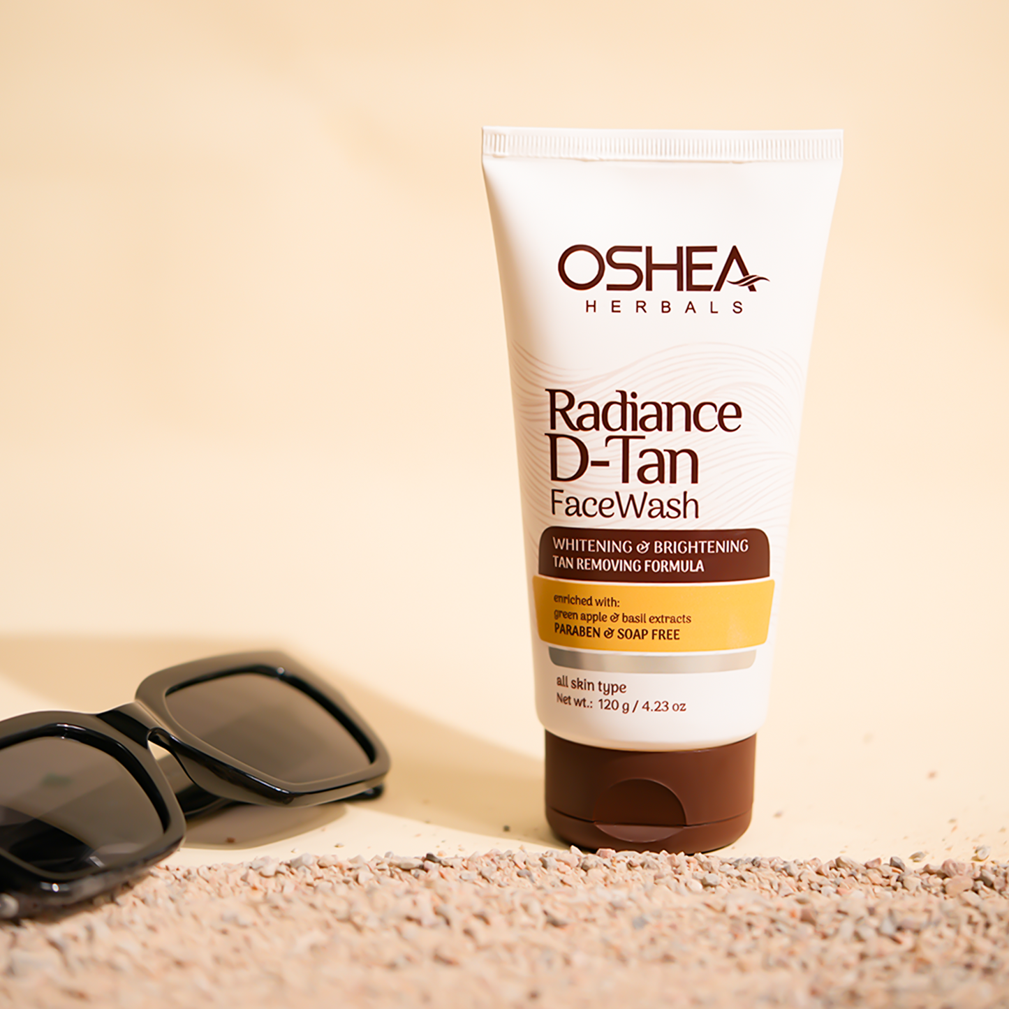 OSHEA RADIANCE D TAN FACE WASH 120G