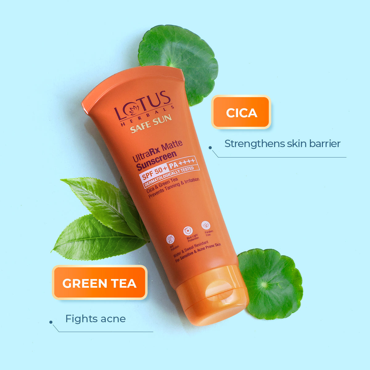 LOTUS HERBALS SAFE SUN ULTRA RX MATTE SUNSCREEN SPF 50+ PA++++ 50G