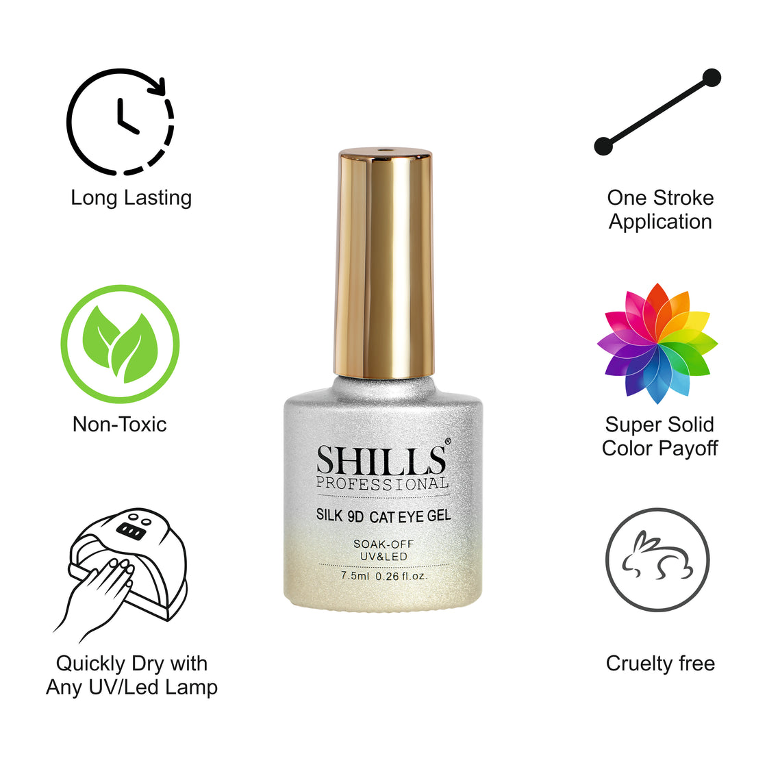SHILLS SILK 9D CAT EYE GEL 357