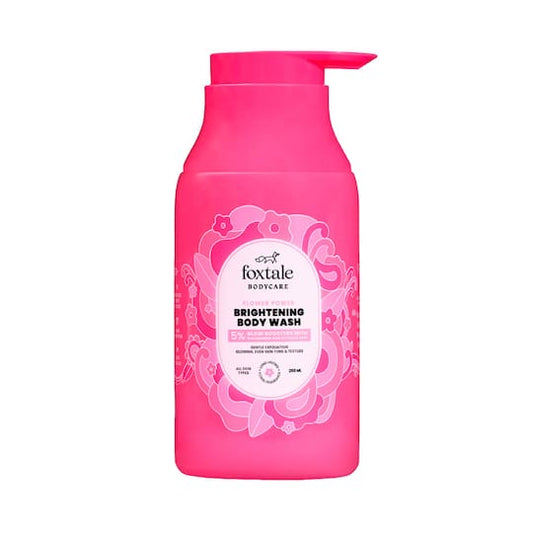 FOXTALE BODY CARE FLOWER POWER BRIGHTENING BODY WASH 250ML
