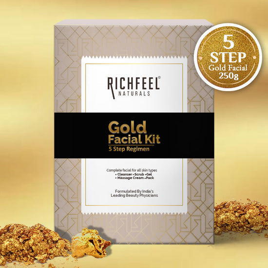 RICHFEEL FACIAL KIT GOLD