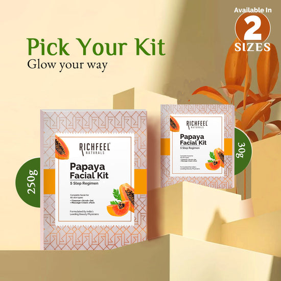 RICHFEEL PAPAYA FACIAL KIT 250G