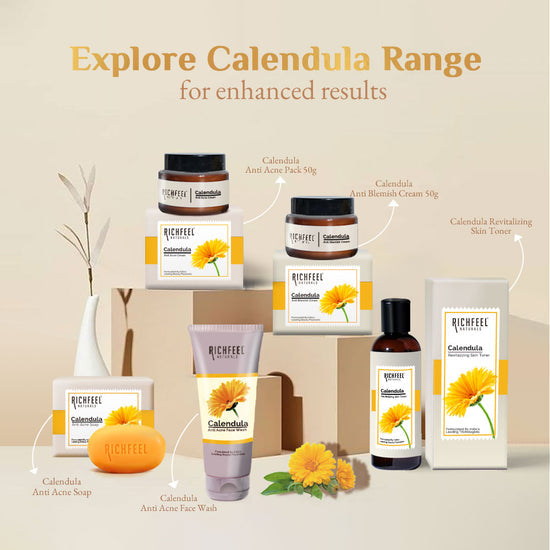 RICHFEEL CALENDULA SOAP 4IN1 PACK 300G