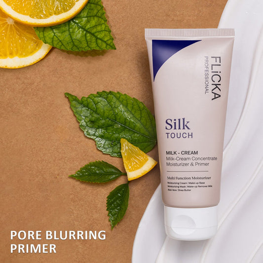 फ्लिका सिल्क टच मिल्क-क्रीम मॉइस्चराइज़र और प्राइमर (टी)