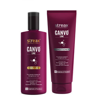 STREAX PROFESSIONAL CANVO LINE SHAMPOO (250 ML) + CONDITIONER (250 ML)