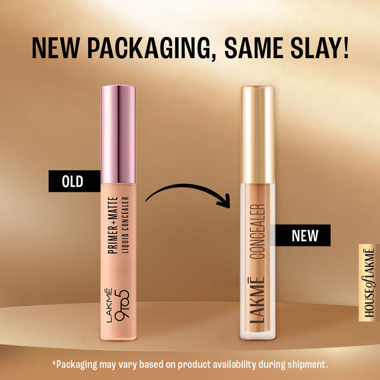 LAKME 9TO5 SUPER MATTE CONCEALER + NIACINAMIDE 24 BEIGE