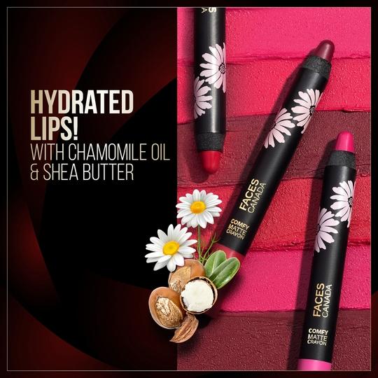 FACES COMFY MATTE CRAYON 05 SPILL THE TEA 2.8G