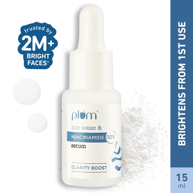 PLUM RICE WATER & NIACINAMIDE 10% SERUM CLARITY BOOST 15ML