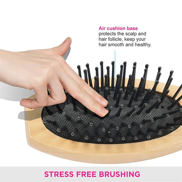 VEGA BAMBOO CUSHION HAIR BRUSH E2 BB PCS