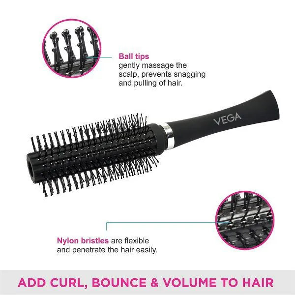 VEGA ROUND HAIR BRUSH E5 RB(N)