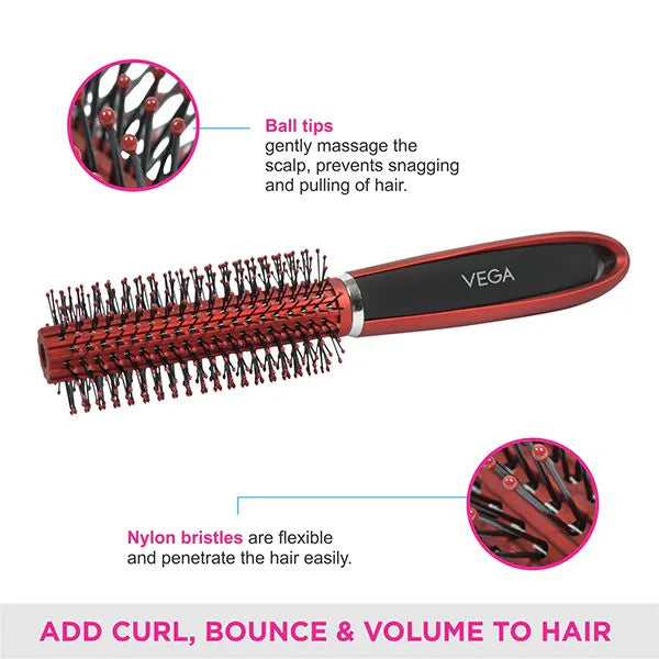 VEGA ROUND HAIR BRUSH E9 RB PCS