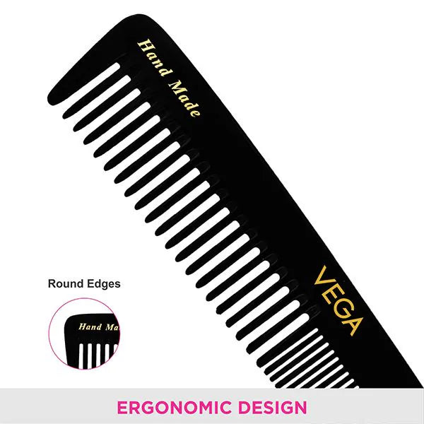 VEGA HANDMADE BLACK HAIR COMB HMBC 104