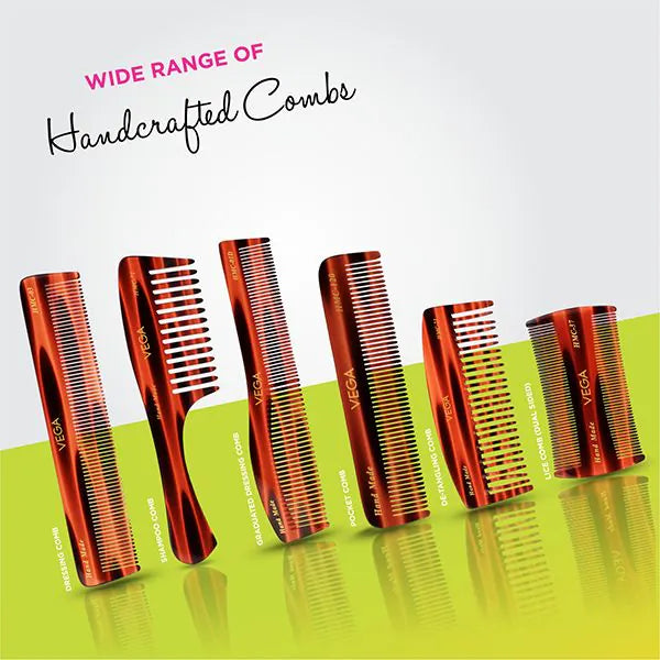 VEGA HANDMADE HAIR COMB HMC 26D PCS