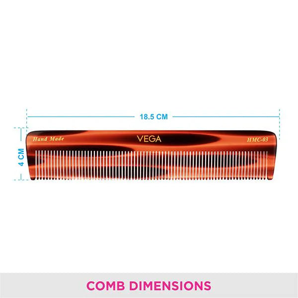 VEGA HANDMADE HAIR COMB HMC 03 PCS