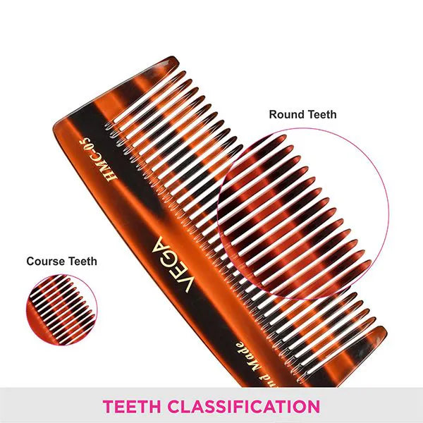 VEGA HANDMADE HAIR COMB HMC 05 PCS