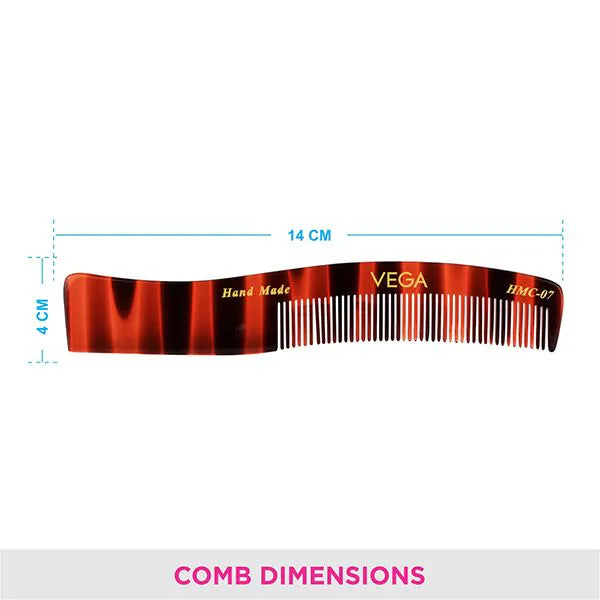 VEGA HANDMADE HAIR COMB HMC 07 PCS