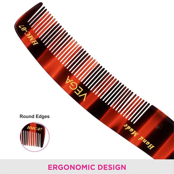 VEGA HANDMADE HAIR COMB HMC 07 PCS