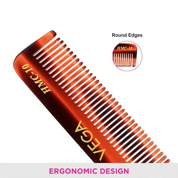 VEGA HANDMADE HAIR COMB HMC 10 PCS