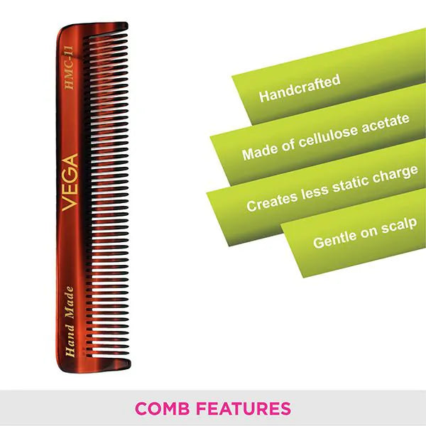 VEGA HANDMADE HAIR COMB HMC 11