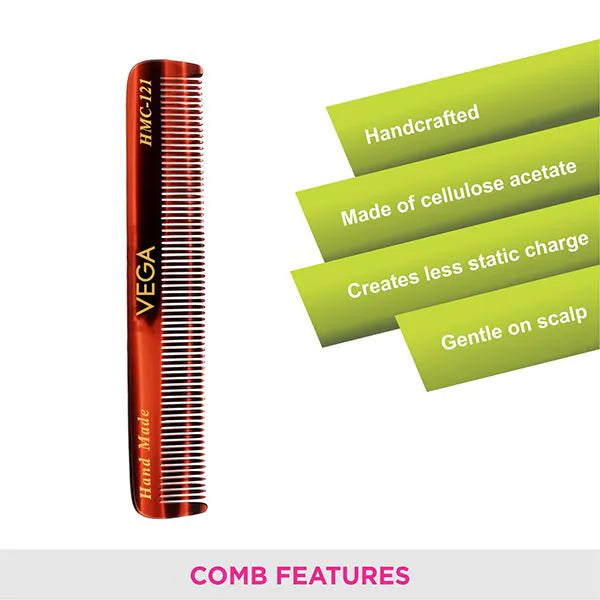 VEGA HANDMADE HAIR COMB HMC 121