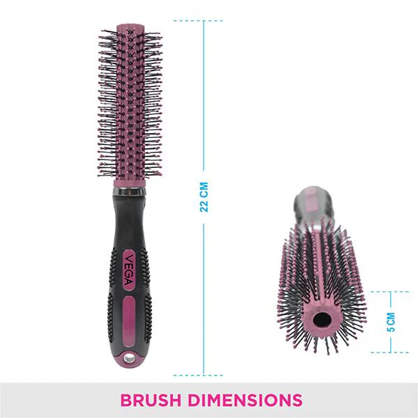 VEGA ROUND HAIR BRUSH E6-RB PCS