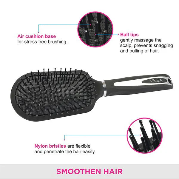 VEGA CUSHION HAIR BRUSH E7 CB