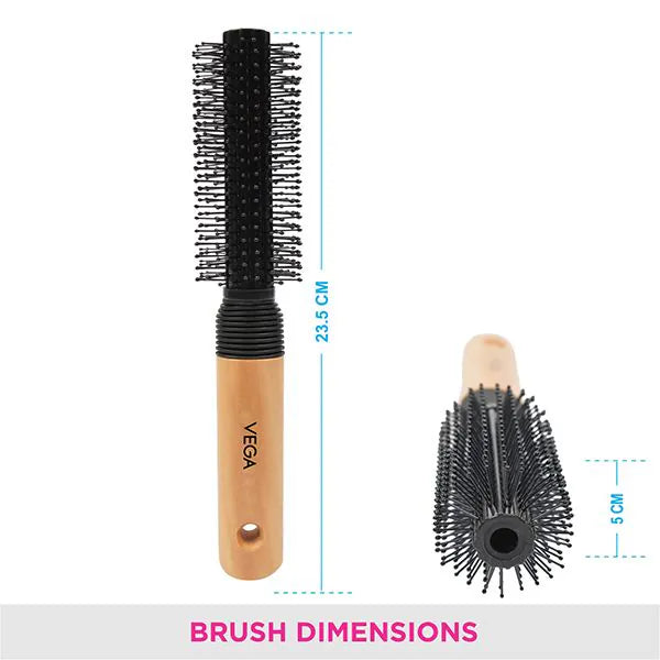 VEGA ROUND HAIR BRUSH E8-RB PCS