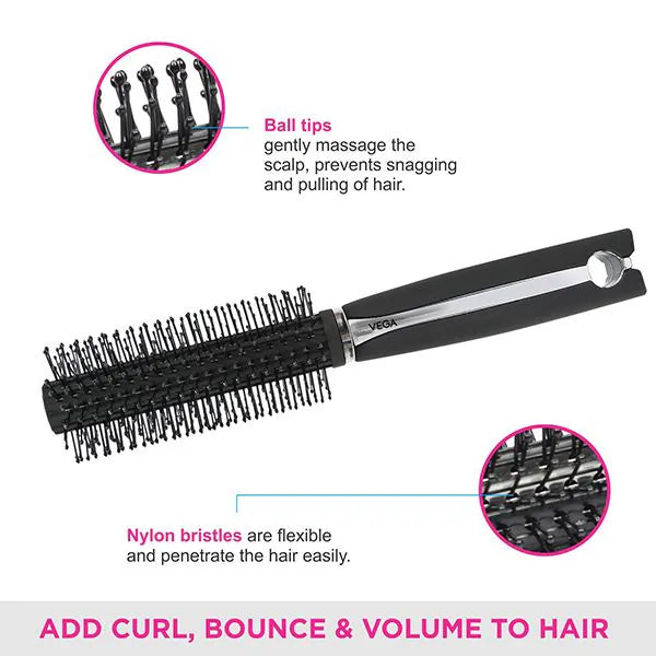 VEGA ROUND HAIR BRUSH E16 RB