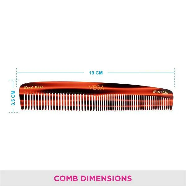 VEGA HANDMADE HAIR COMB HMC 02D PCS