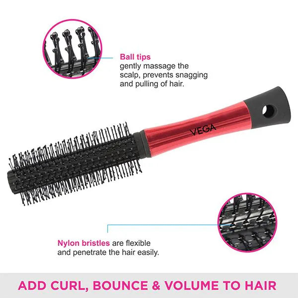 VEGA ROUND HAIR BRUSH E17 RB PCS