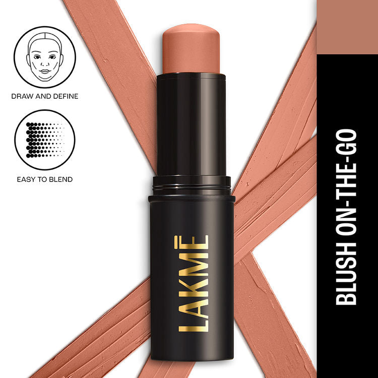 LAKME FACELIFT MULTISLAYER FACE STICK CORAL QUEEN 11G