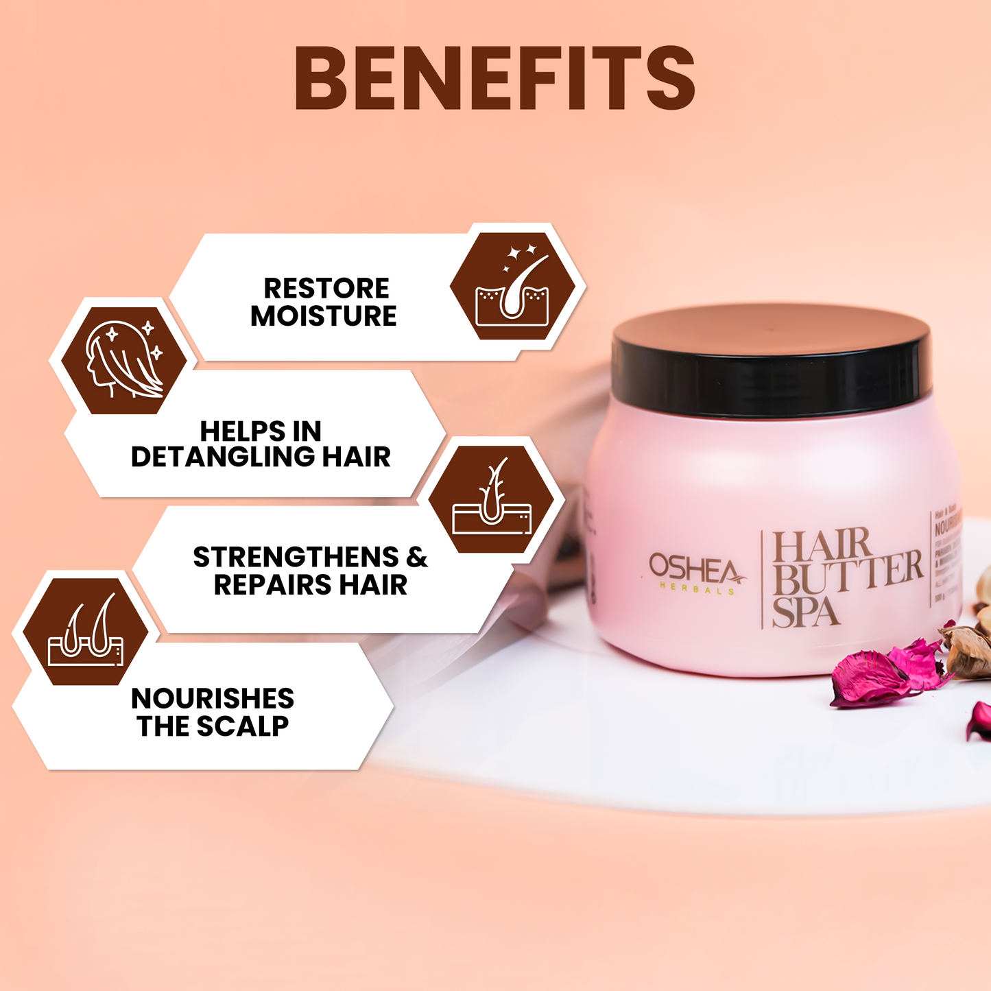 OSHEA HAIR BUTTER SPA 500G