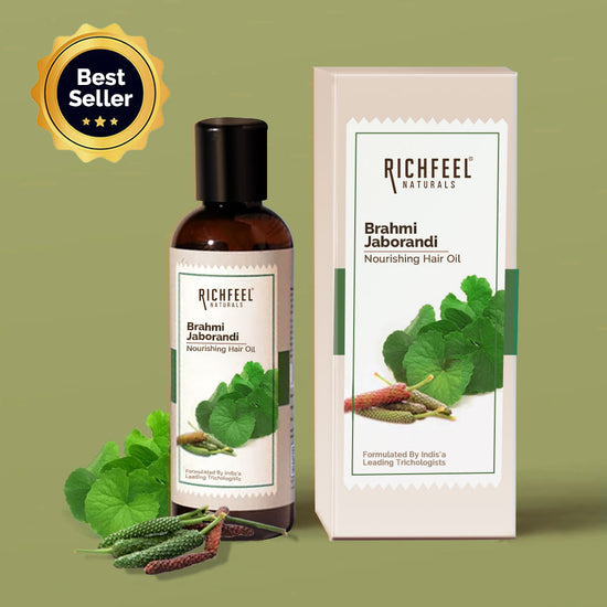 RICHFEEL BRAHMI JABORANDI NOURISHING HAIR OIL 80ML