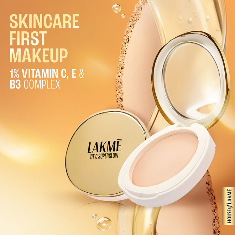 LAKME VITAMIN-C SUPERGLOW COMPACT 16 SAND 8G
