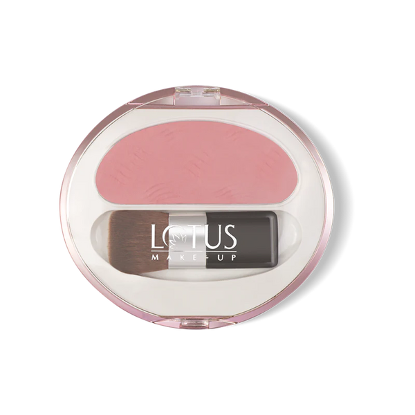 LOTUS MAKEUP ECOSTAY LONG LASTING SILKY SMOOTH BLUSH EB03 CORAL GAZE