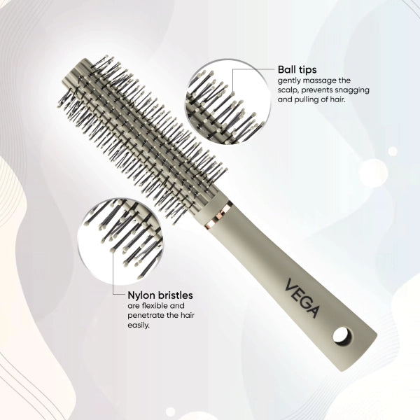 VEGA ROUND HAIR BRUSH E35-RB