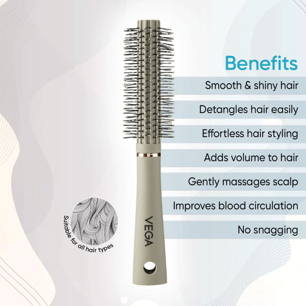 VEGA ROUND HAIR BRUSH E35-RB