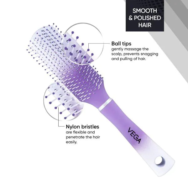 VEGA FLAT HAIR BRUSH E37-FB