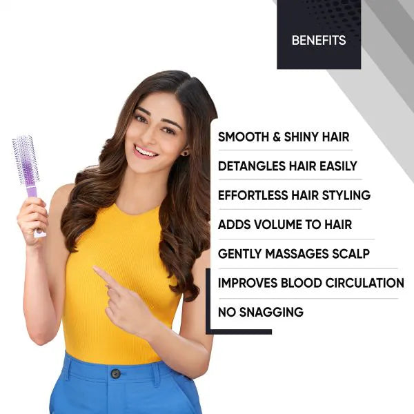 VEGA ROUND HAIR BRUSH E37-RB