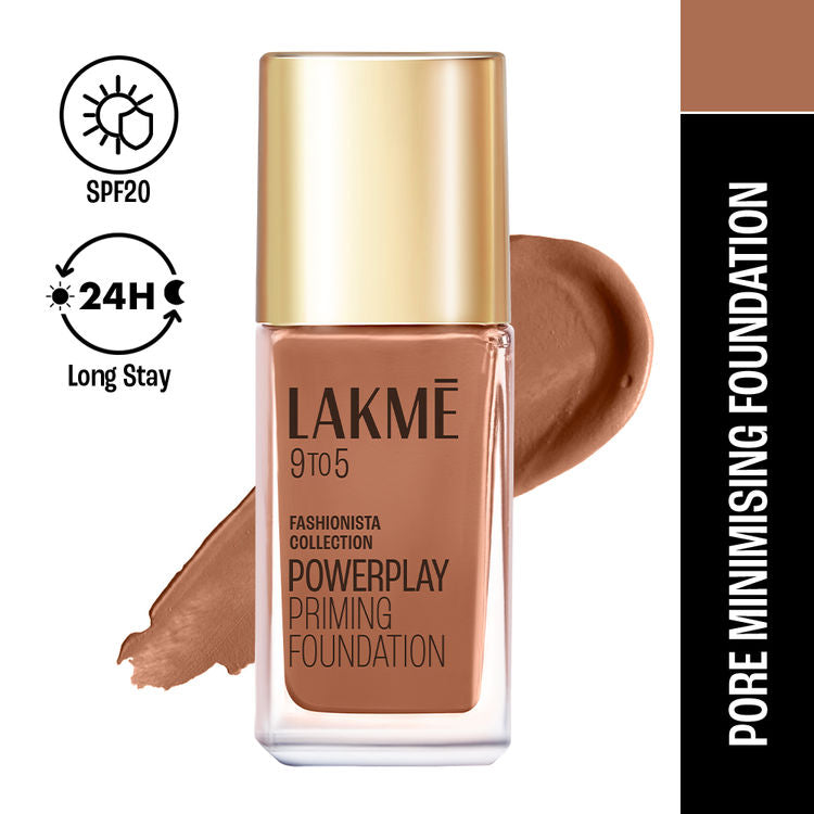 LAKME 9TO5 FOUNDATION PRIMER MATTE C390 COOL COCOA 25ML