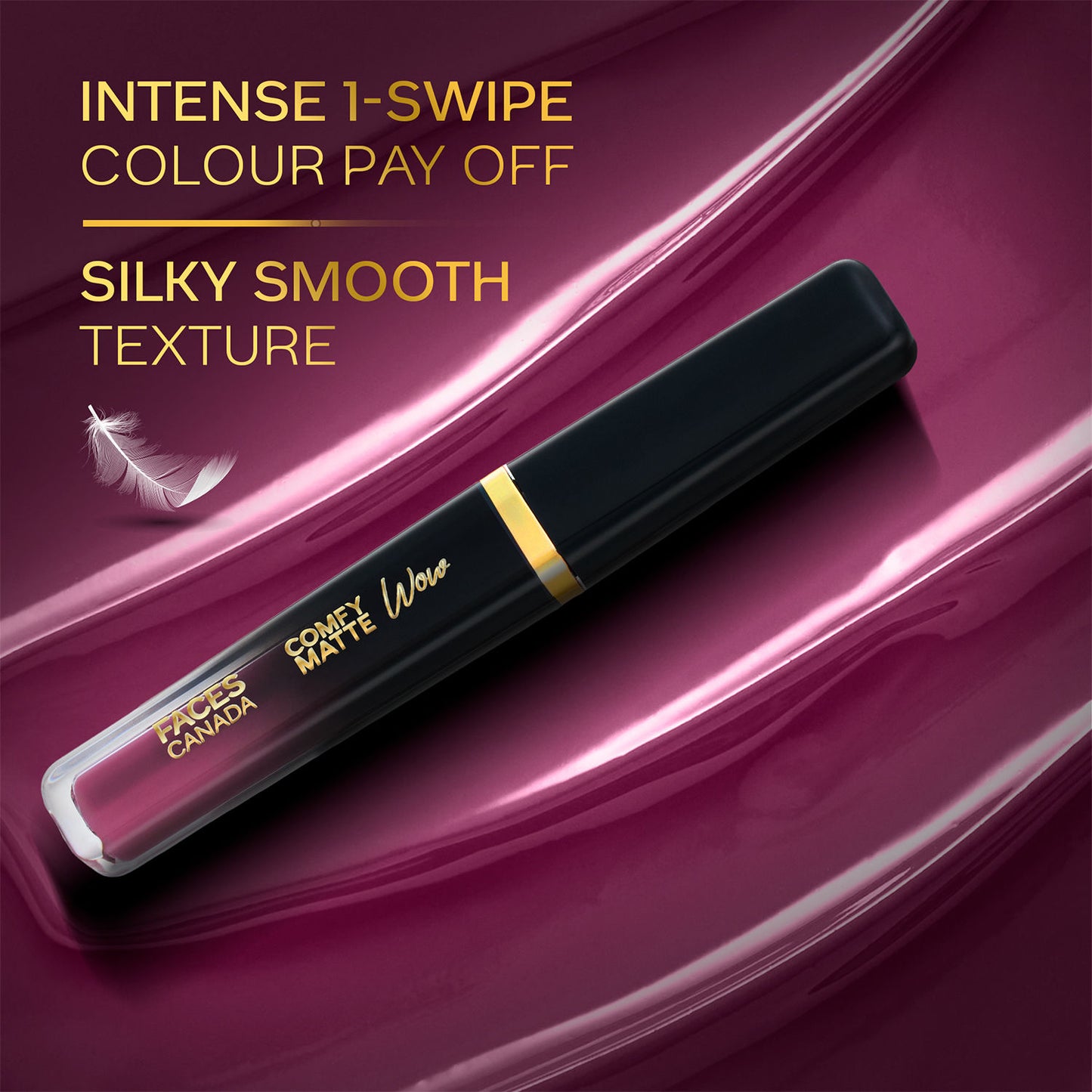FACES COMFY MATTE WOW LIQUID LIPSTICK 10 ORCHID OPULENCE (CC6225) 3.8ML