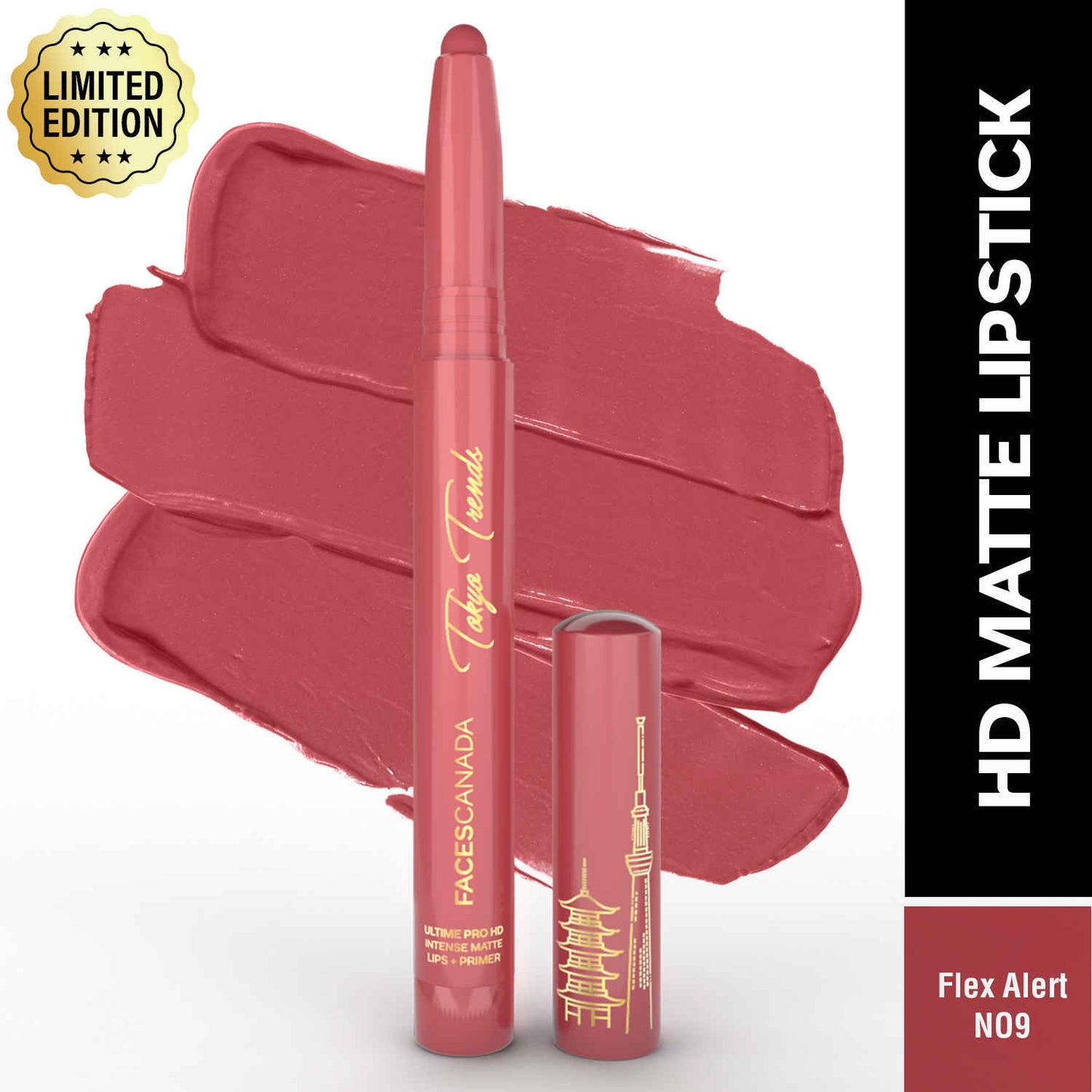 Faces Canada Ultime Pro HD Intense Matte Lips Tokyo Flex Alert N09