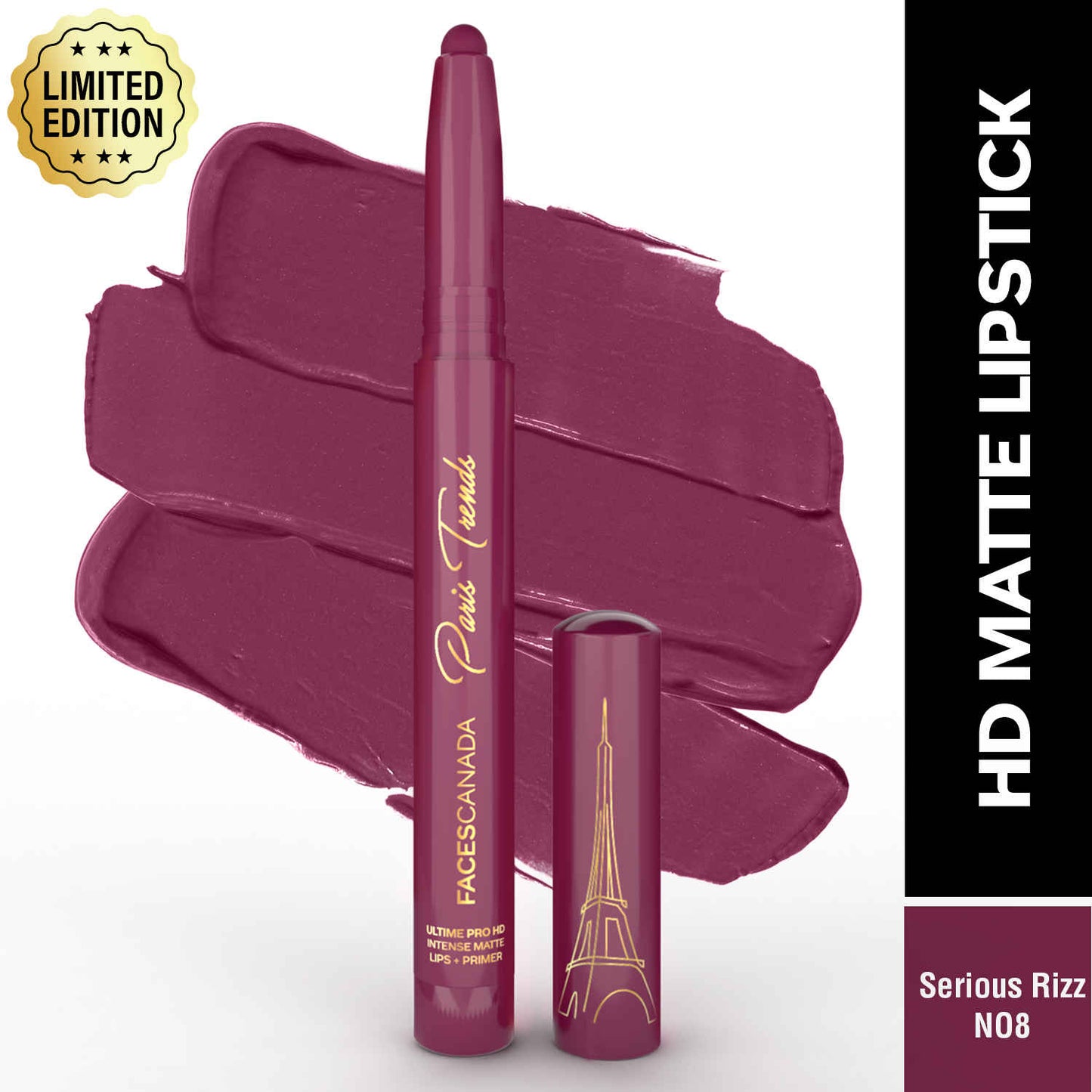 Faces Canada Ultime Pro HD Intense Matte Lips Paris Serious Rizz N08