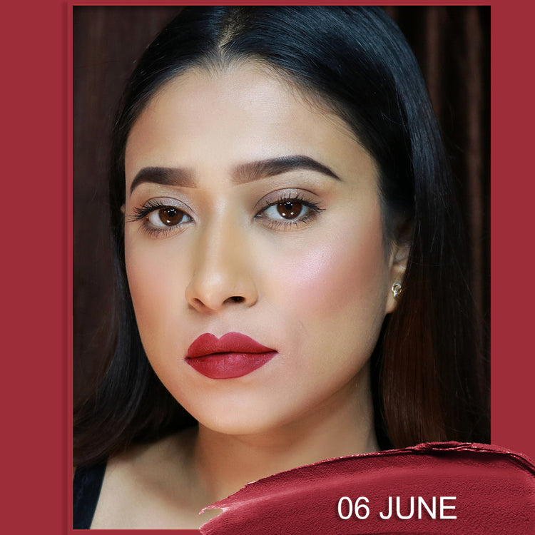 FLICKA WEIGHTLESS IMPRESSION MATTE LIQUID LIPSTICK 06 JUNE