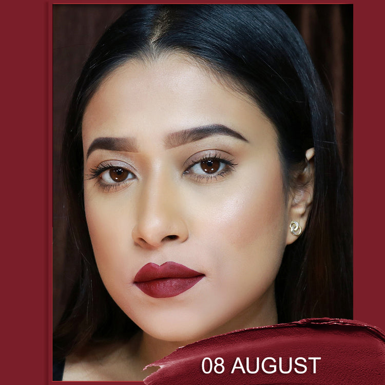 FLICKA WEIGHTLESS IMPRESSION MATTE LIQUID LIPSTICK 08 AUGUST