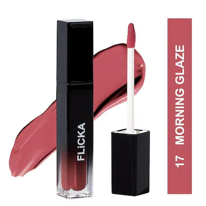 FLICKA SET AND ATTACK LIQUID LIPSTICK 17 MORNING GLAZE