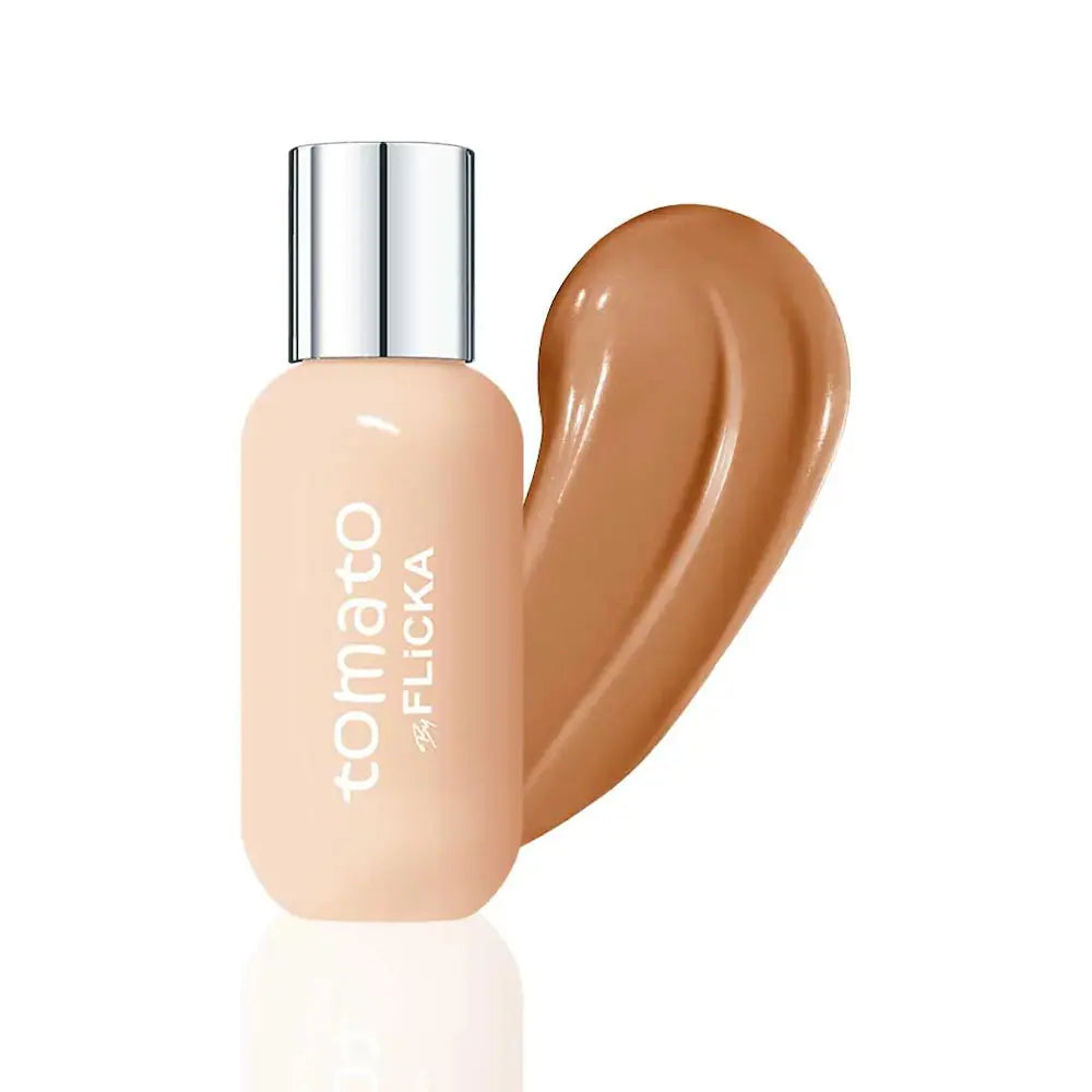 FLICKA TOMATO WITH SPF FOUNDATION 03 CARAMEL 30ML