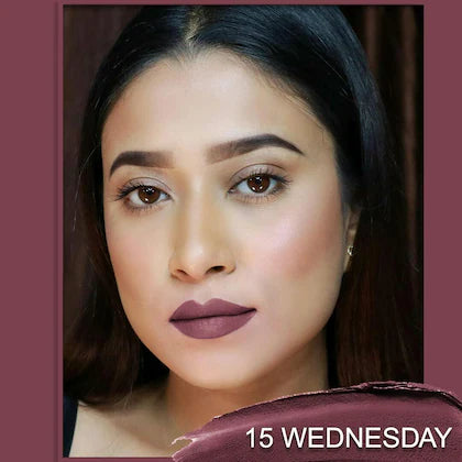 फ्लिका लिपस्टिक लिक्विड 15 बुधवार