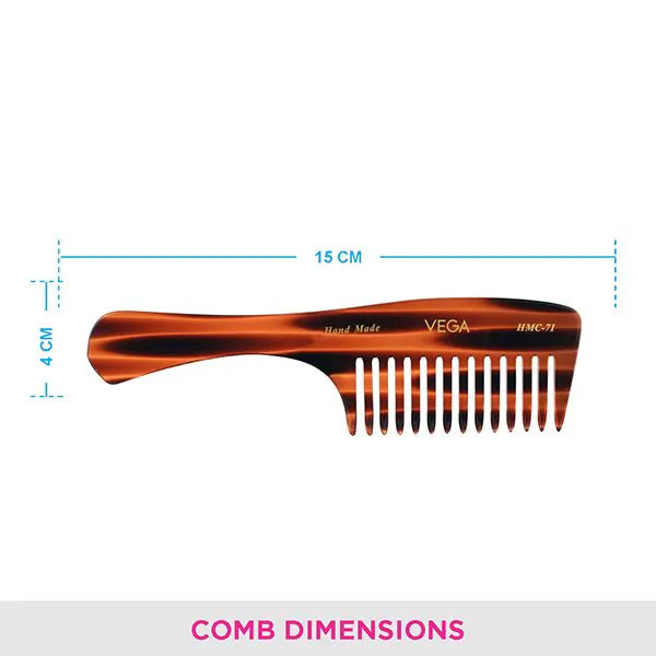 VEGA HANDMADE HAIR COMB HMC 71 PCS