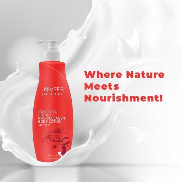जोवीस हिमालयन चेरी बॉडी लोशन 300ML